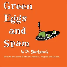 Green Eggs and Spam font