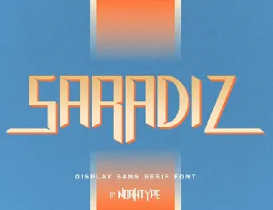 Saradiz font