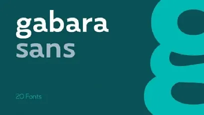 Gabara Sans Serif font