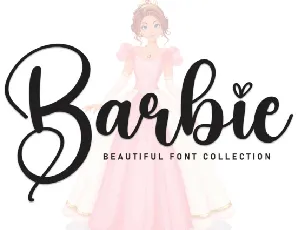 Barbie Script Typeface font