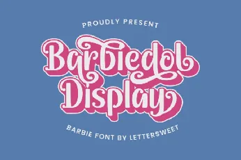 Barbiedol Display font