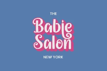 Barbiedol Display font