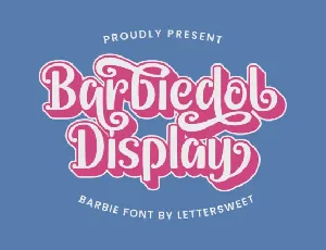 Barbiedol Display font