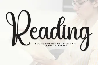 Reading Script font