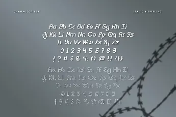 Rounded Barbed Demo font