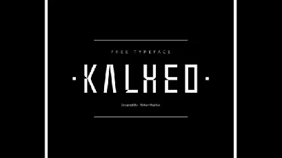 Kalheo font