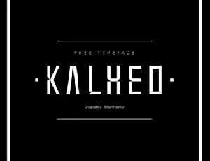 Kalheo font