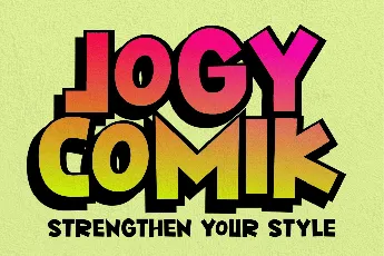 Jogy Comik font