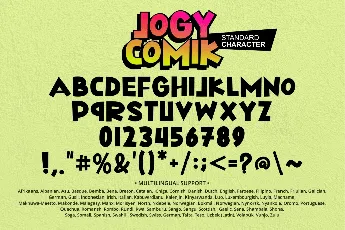 Jogy Comik font