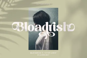 Bloadrish font