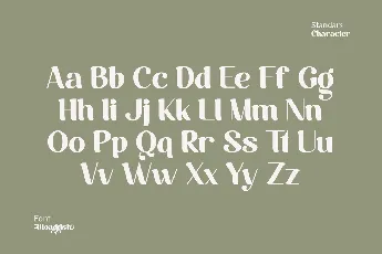 Bloadrish font