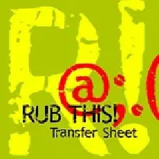 Rub This! font