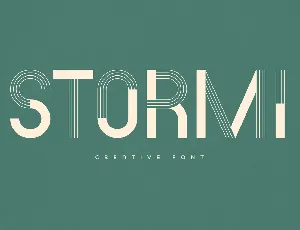 Stormi font