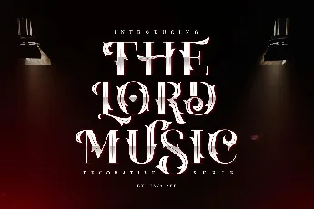 The Lord Music font