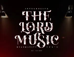 The Lord Music font
