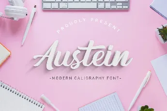 Austein Bold Script font