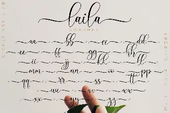 Laila font