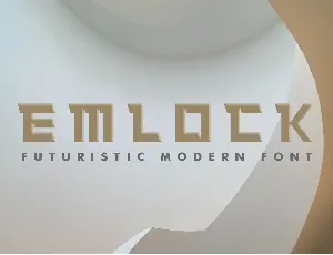 Emlock (Demo) font