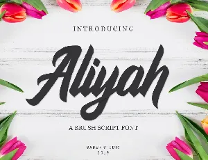 Aliyah font