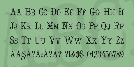 Hoedown font