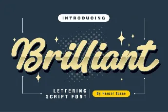 Brilliant Script Typeface font