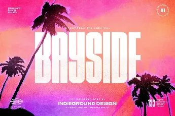 Bayside Display Family font