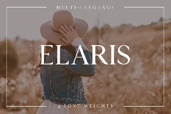 Elaris Serif font