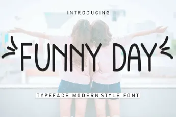 Funny Day Display font