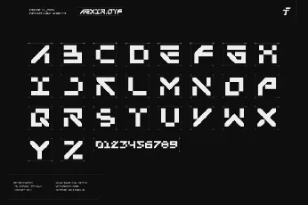 Aexir font