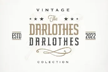 Darlothes Grunge font