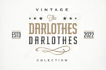 Darlothes Grunge font