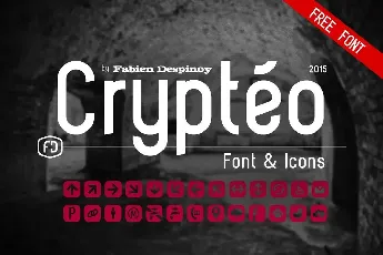 crypteo font