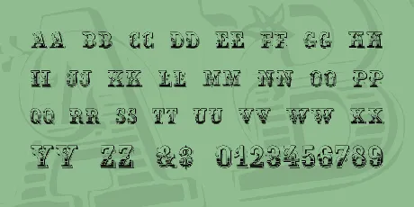 Holtzschue font