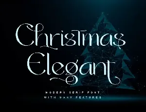 Christmas Elegant font