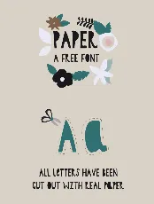 Paper Free font