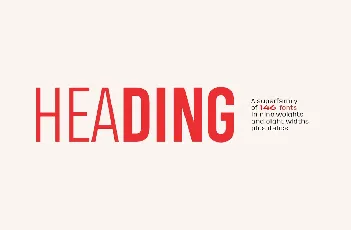 Heading PRO font