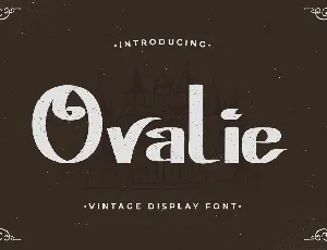 Ovalie font