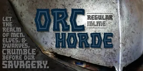 Orc Horde font