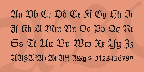 Humboldt Fraktur font