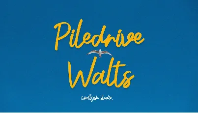 Piledrive Walts font