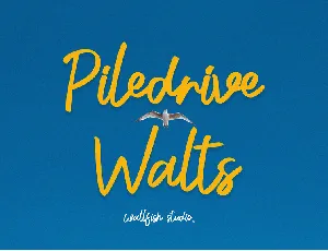 Piledrive Walts font