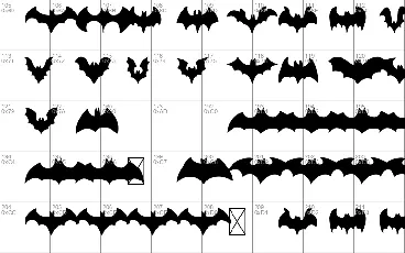 Scary Bat font