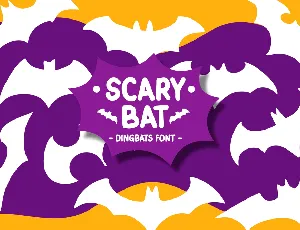 Scary Bat font