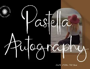 Pastella Autography font