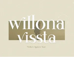 Willona Vissta font