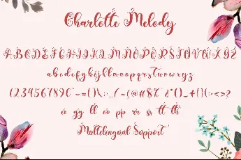 Charlotte Melody font