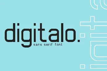 Digitalo font