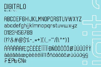 Digitalo font