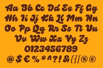 Super Taste DEMO font