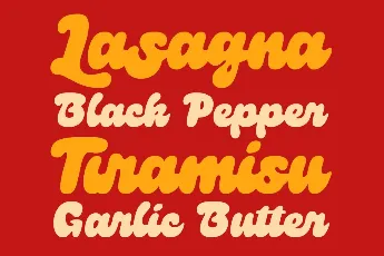 Super Taste DEMO font